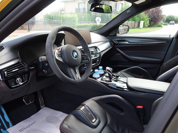 2021 BMW M5 CS VI (F90) Рестайлинг, золотистый - вид 13