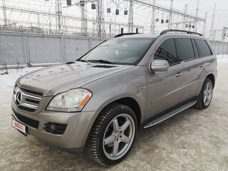 2009 Mercedes-Benz GL-Класс 350 I (X164) Рестайлинг, золотистый, 1550000 рублей, вид 1