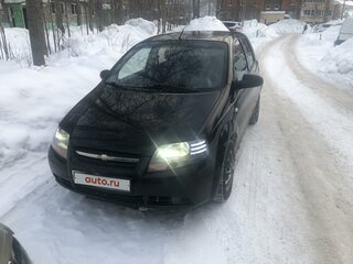 2007 Chevrolet Aveo I, чёрный, 175000 рублей, вид 1