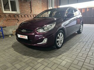 2011 Hyundai Solaris I, фиолетовый, 990000 рублей, вид 1