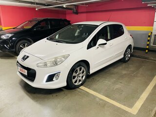 2012 Peugeot 308 I Рестайлинг, белый, 650000 рублей, вид 1