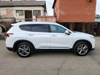 2019 Hyundai Santa Fe IV, белый, 3600000 рублей, вид 4