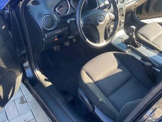 2006 Mazda 6 I (GG) Рестайлинг, чёрный, 660000 рублей, вид 3
