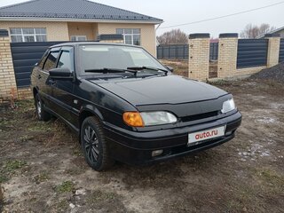2006 Lada (ВАЗ) 2115, чёрный, 100000 рублей, вид 2