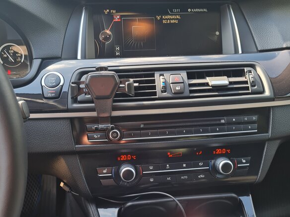 2014 BMW 5 серии 520i VI (F10/F11/F07) Рестайлинг, синий, 1650000 рублей - вид 7