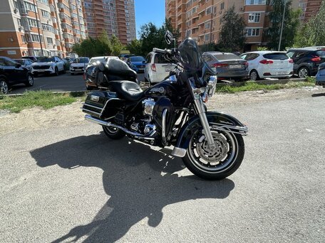 2006 Harley-Davidson Electra Glide, чёрный, 695000 рублей, вид 3