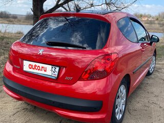2009 Peugeot 207 I Рестайлинг, красный, 400000 рублей, вид 3