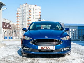 2017 Ford Fusion (North America) II Рестайлинг, синий, 1425000 рублей, вид 5