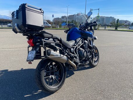 2016 Triumph Tiger Explorer, синий, 765000 рублей, вид 5