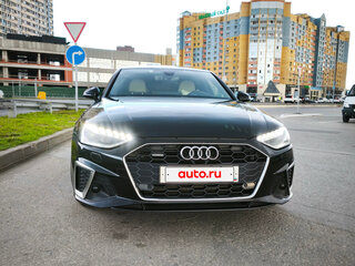2021 Audi A4 45 TFSI V (B9) Рестайлинг, чёрный, 3650000 рублей, вид 1