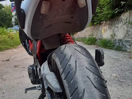 2012 Kawasaki ER-4N, белый, 420000 рублей, вид 3