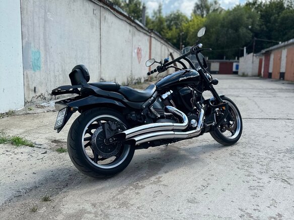 2008 Yamaha XV 1700 Warrior, чёрный, 750000 рублей - вид 5