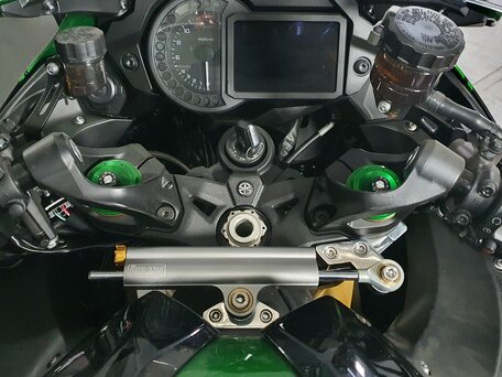 2018 Kawasaki Ninja H2 SX, зелёный, 1450000 рублей, вид 5