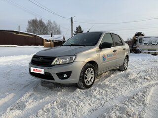 2017 Lada (ВАЗ) Granta I, серебристый, 310000 рублей, вид 4