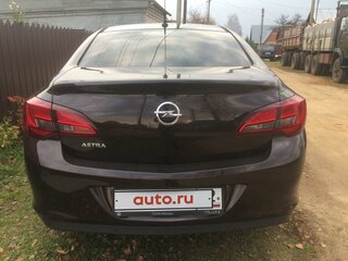2014 Opel Astra J Рестайлинг, коричневый, 660000 рублей, вид 2