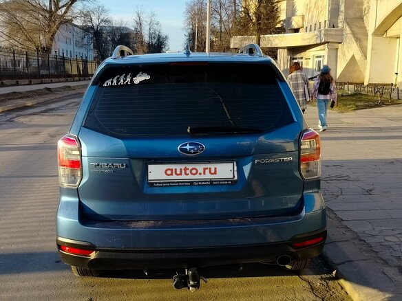 2016 Subaru Forester IV Рестайлинг 2, синий, 2222000 рублей - вид 6