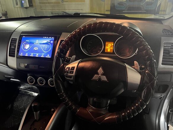 2007 Mitsubishi Outlander II, серый, 1100000 рублей - вид 14