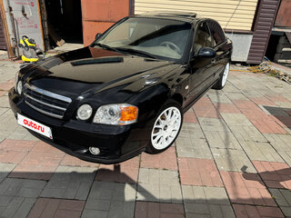 2004 Kia Magentis I Рестайлинг, чёрный, 340000 рублей, вид 1