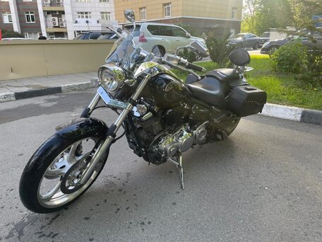 2010 Yamaha XV 1900, чёрный, 930000 рублей, вид 2