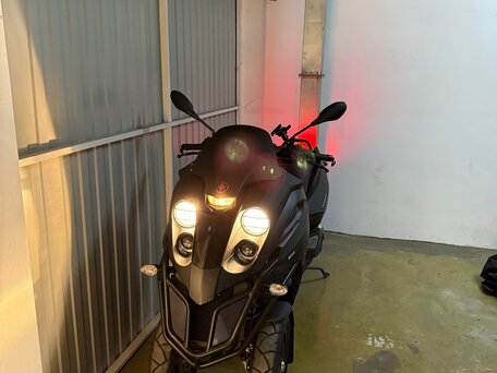 2008 Gilera Fuoco 500ie, чёрный, 450000 рублей, вид 1