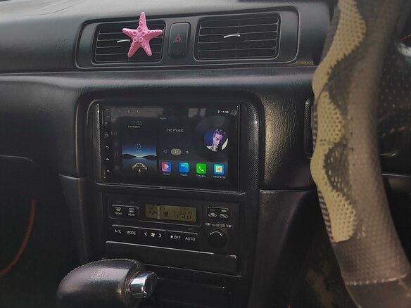 2001 Toyota Mark II Qualis VIII (X100), чёрный, 850000 рублей - вид 10