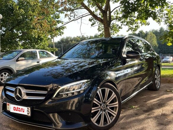 2018 Mercedes-Benz C-Класс 220 d IV (W205) Рестайлинг, чёрный, 1750000 рублей
