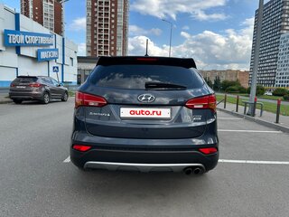 2015 Hyundai Santa Fe III, синий, 1700000 рублей, вид 4