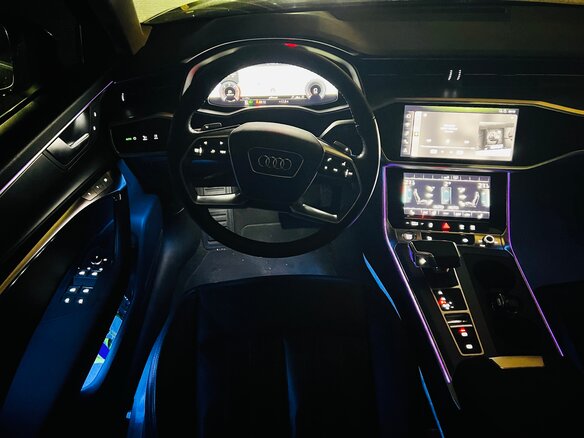 2020 Audi A6 40 TDI V (C8), чёрный, 3780000 рублей - вид 36