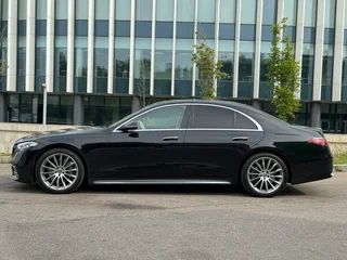 2021 Mercedes-Benz S-Класс 350 d Long 4MATIC VII (W223), чёрный, 7500000 рублей, вид 4