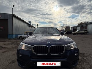 2017 BMW X3 20d xDrive II (F25) Рестайлинг, синий, 2500000 рублей, вид 2