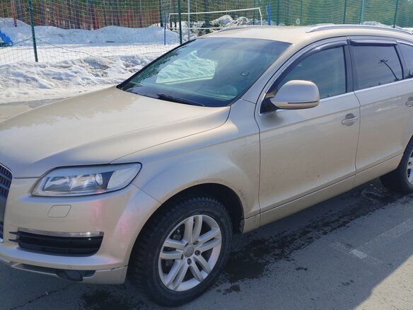 2007 Audi Q7 I (4L), бежевый, 1455000 рублей - вид 1