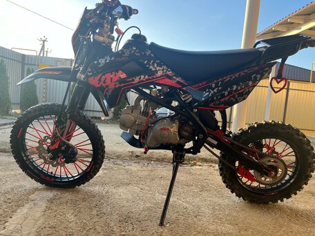 2021 Kayo Basic YX125, пурпурный, 61000 рублей, вид 3