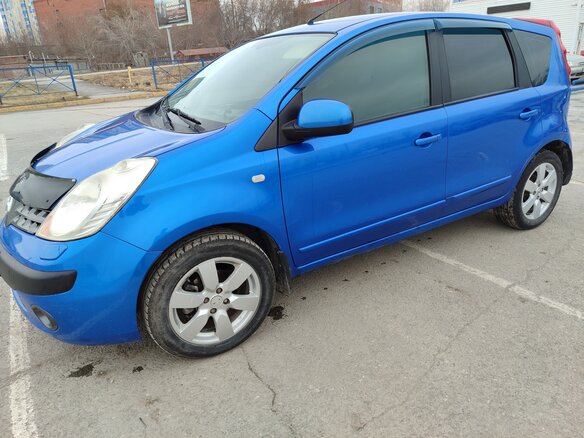 2007 Nissan Note I, синий, 630000 рублей - вид 6