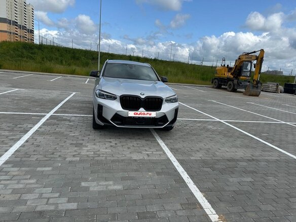 2021 BMW X4 30i II (G02) Рестайлинг, серебристый, 3595561 рублей - вид 2