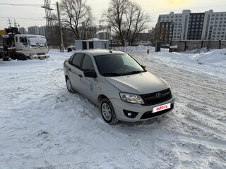 2017 Lada (ВАЗ) Granta I, серебристый, 310000 рублей, вид 3