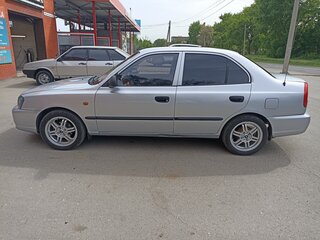 2007 Hyundai Accent ТагАЗ II, серебристый, 550000 рублей, вид 5