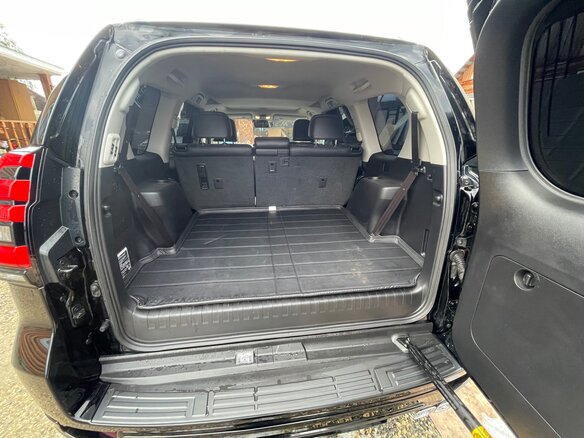 2020 Toyota Land Cruiser Prado 150 Series Рестайлинг 2, чёрный, 5150000 рублей - вид 10