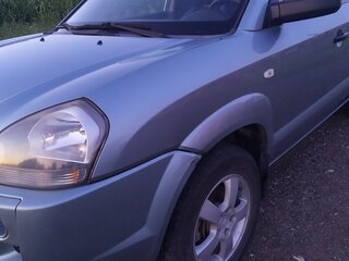 2008 Hyundai Tucson I, голубой, 790000 рублей, вид 5