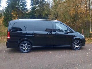 2019 Mercedes-Benz V-Класс Long 250 d длинный III (W447) Рестайлинг, чёрный, 5000000 рублей, вид 4