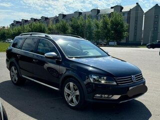 2012 Volkswagen Passat Alltrack B7, чёрный, 1490000 рублей, вид 2