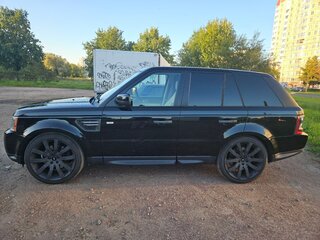 2010 Land Rover Range Rover Sport 6-Speed I Рестайлинг, чёрный, 1800000 рублей, вид 4