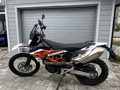 2014 KTM 690 Enduro R, оранжевый, 800000 рублей, вид 4