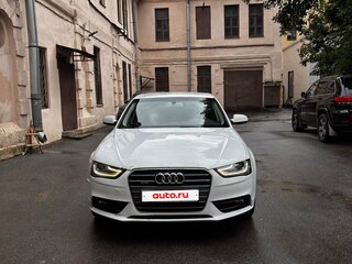 2013 Audi A4 IV (B8) Рестайлинг, белый, 1350000 рублей, вид 4