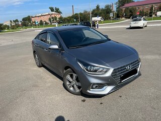 2018 Hyundai Solaris II, серый, 1300000 рублей, вид 1
