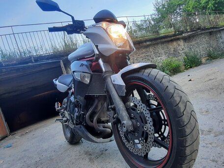 2012 Kawasaki ER-4N, белый, 420000 рублей, вид 4