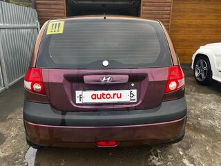 2008 Hyundai Getz I Рестайлинг, красный, 550000 рублей, вид 4