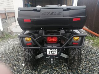 2022 Stels ATV-650YL Leopard, серый, 810000 рублей, вид 4