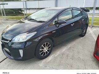 2013 Toyota Prius PHV ZVW35 III Рестайлинг (XW30), чёрный, 1333000 рублей, вид 1