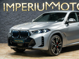 2026 BMW X6 40d III (G06) Рестайлинг, серебристый, 17890000 рублей, вид 4