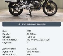 2010 BMW R 1200 GS, белый, 930000 рублей, вид 5